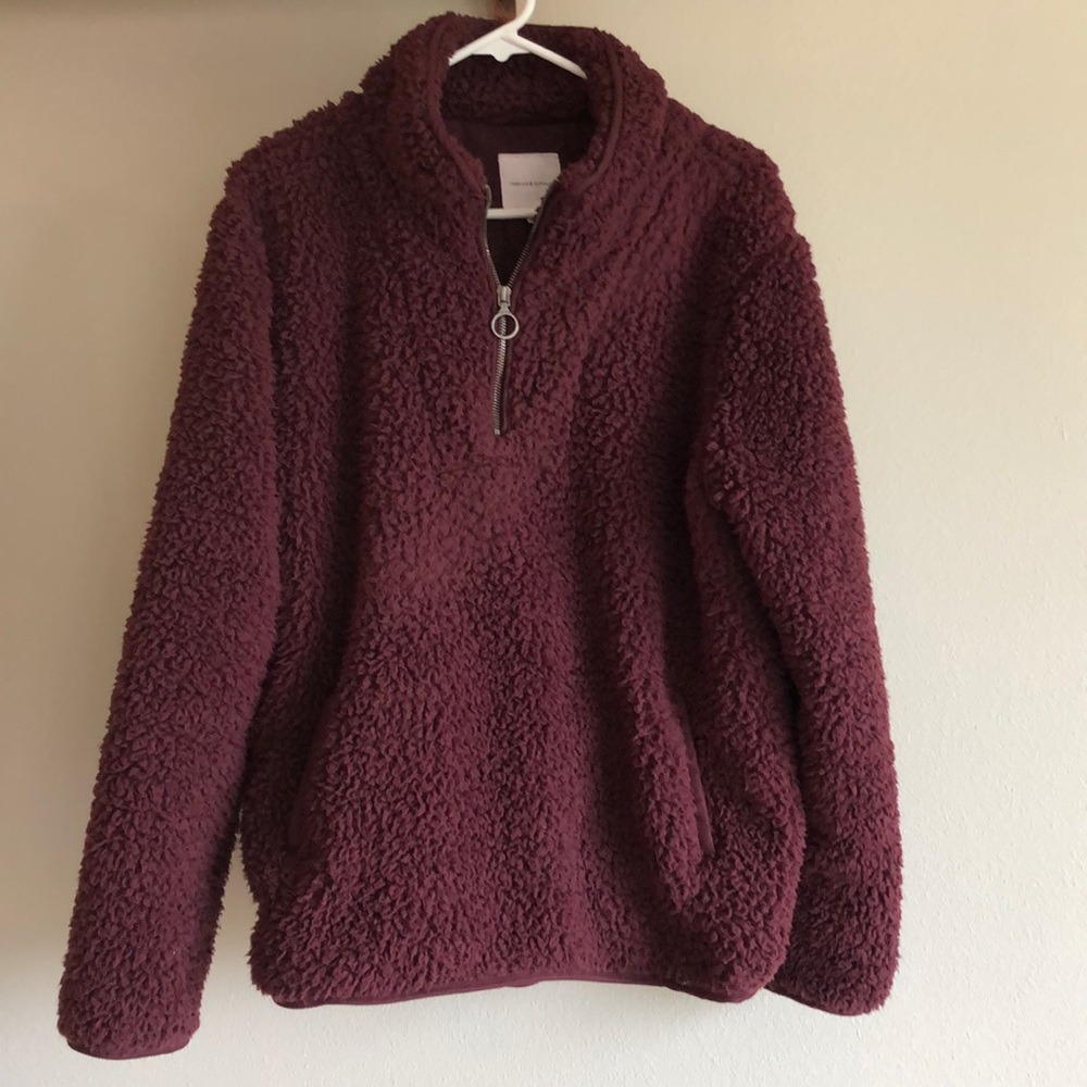 Thread & Supply Fleece Pullover